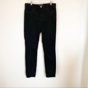 Loft high waist skinny corduroy pants